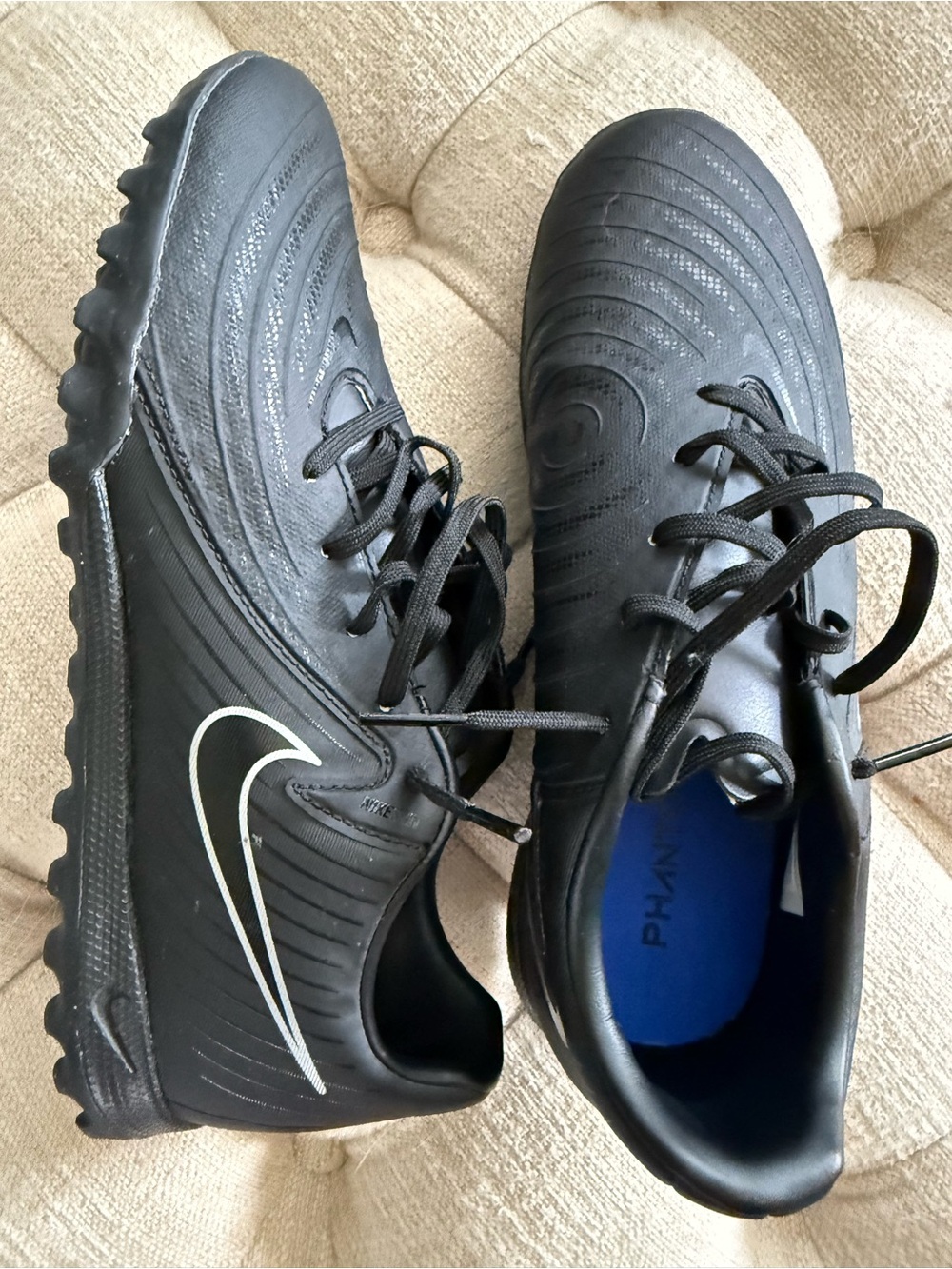 Nike Black Turf Soccer Shoes